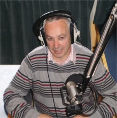 Cathal Monaghan in the ICRfm studio.