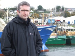 Chairman of the Foyle Fishermens Co-Op, John OKane