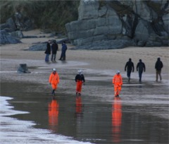 The search continues at Kinnego Bay.