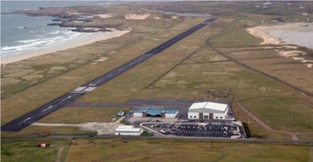 Donegal Airport at Carrickfinn.