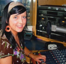 ICRfm producer, Susan Logue.