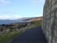 Shore walk at Ned's Point Fort.