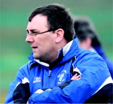 New Killea manager, Dermot Dunne.