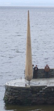 The 'Fid' on Moville's pier.