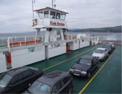 The Foyle Venture on route from Greencastle to Magilligan.